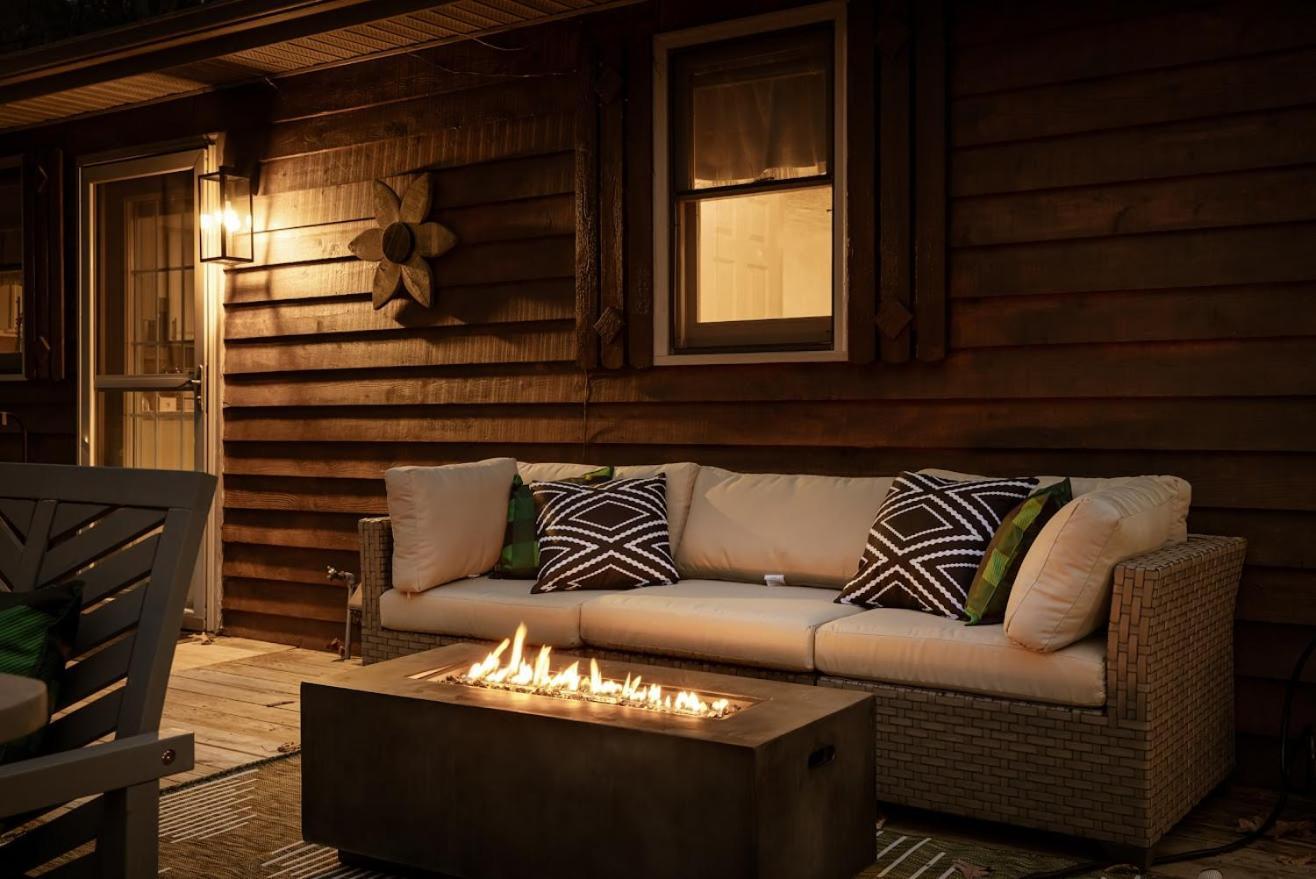 Shenandoah Dog Friendly Cabin With River Access, Hot Tub, Fire Pit, Bbq, Outdoor Dining Esterno foto